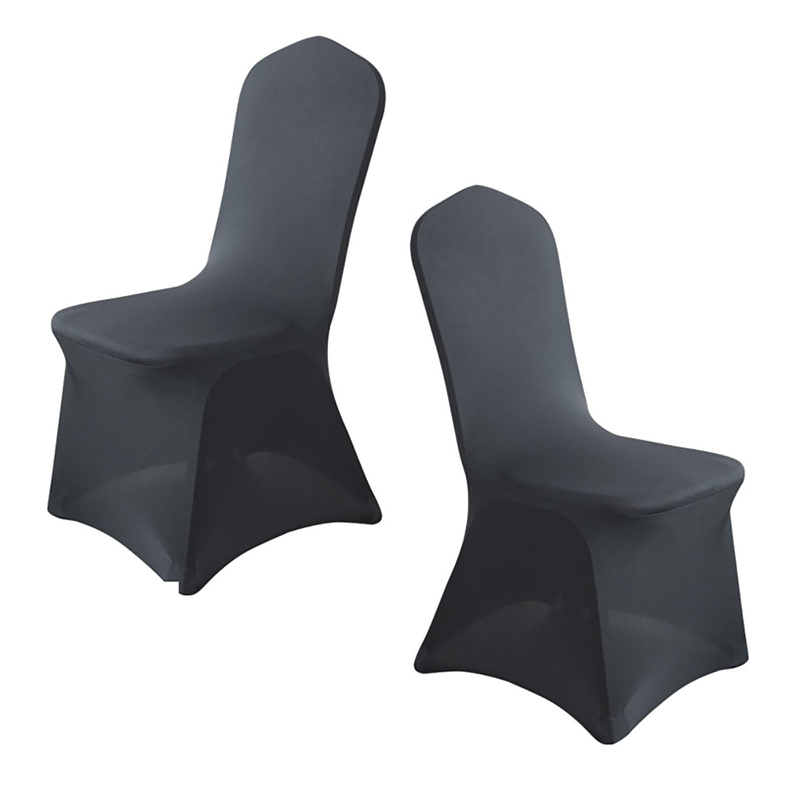 NMVAWIPT Chair Cover, Polyester Spandex Stretch, Slipcovers Washable & Removable, For Weddings, Dining Parties, Celebrations(Z#,2pcs)