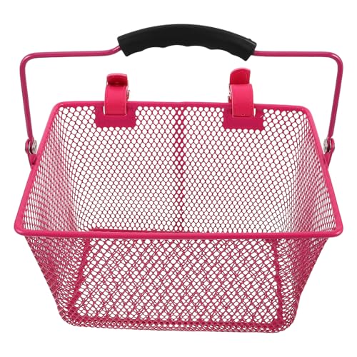 Panier vélo enfant rose robuste le cadeau parfait pour équiper sa trottinette
