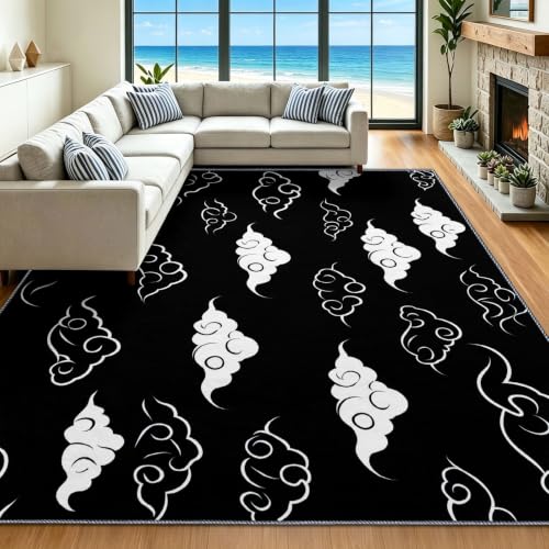 Alfombra lavable que no se desliza de 90 x 150 cm solución para suelos fríos y húmedos 2