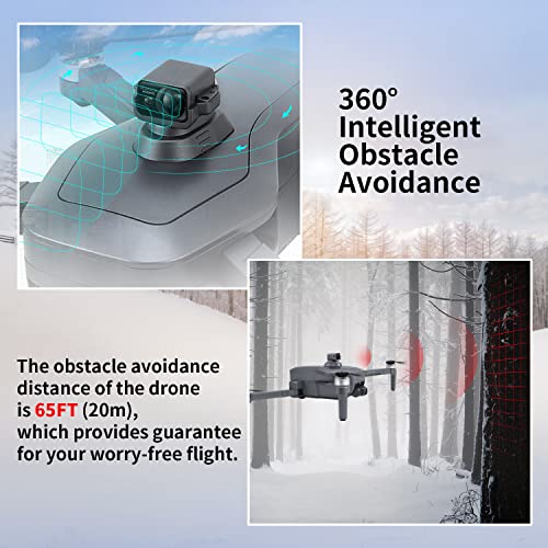 Tucok 193Max2 Drones With Camera For Adults 4K For Obstacle Avoidance,9800Ft Video Long Range Transmission,3-Axis Gimbal+Eis,54Mins Long Flight Time Gps Auto Return Quadcopter With 2 Batteries, Level 7 Wind Resistance #TOP3