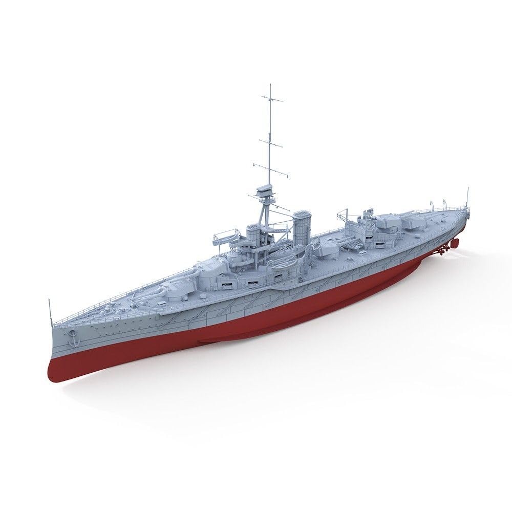 Zestaw niepomalowanego modelu wojskowego 1/350 do pełnego kadłuba pancernika HMS Orion
