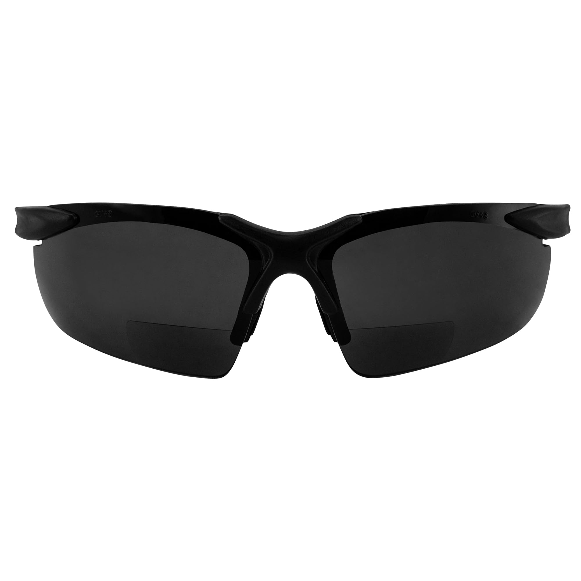 Global Vision Eyewear Two Pairs of Apex 2.0 Bifocal Safety Glasses, One Pair with Clear Lenses and One with Smoked by