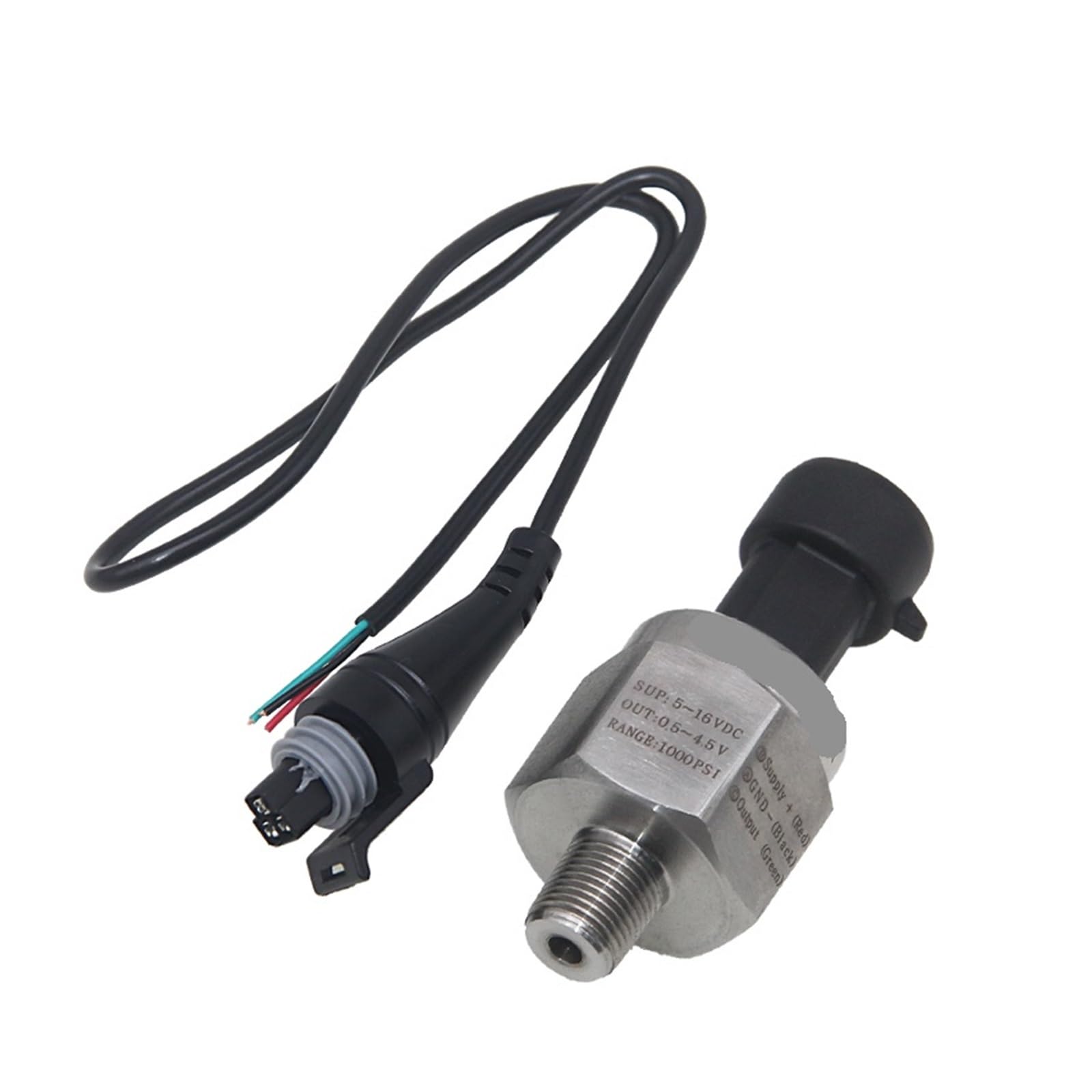Sensor de presión Sensore di pressione 5 V 1/8 NPT 30/100/150/200/300/500/1000 PSI(1000PSI)