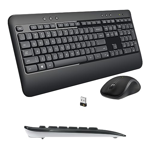 Image of Lenovo ThinkVision T24i 24-inch 1920 x 1080 LED FHD LCD, 2-Pack Bundle with HDMI, DisplayPort, USB Hub, Dual Monitor Stand, ThinkPad USB-C Dock, MK540 Wireless Keyboard and Mouse, Gel Wrist Pad