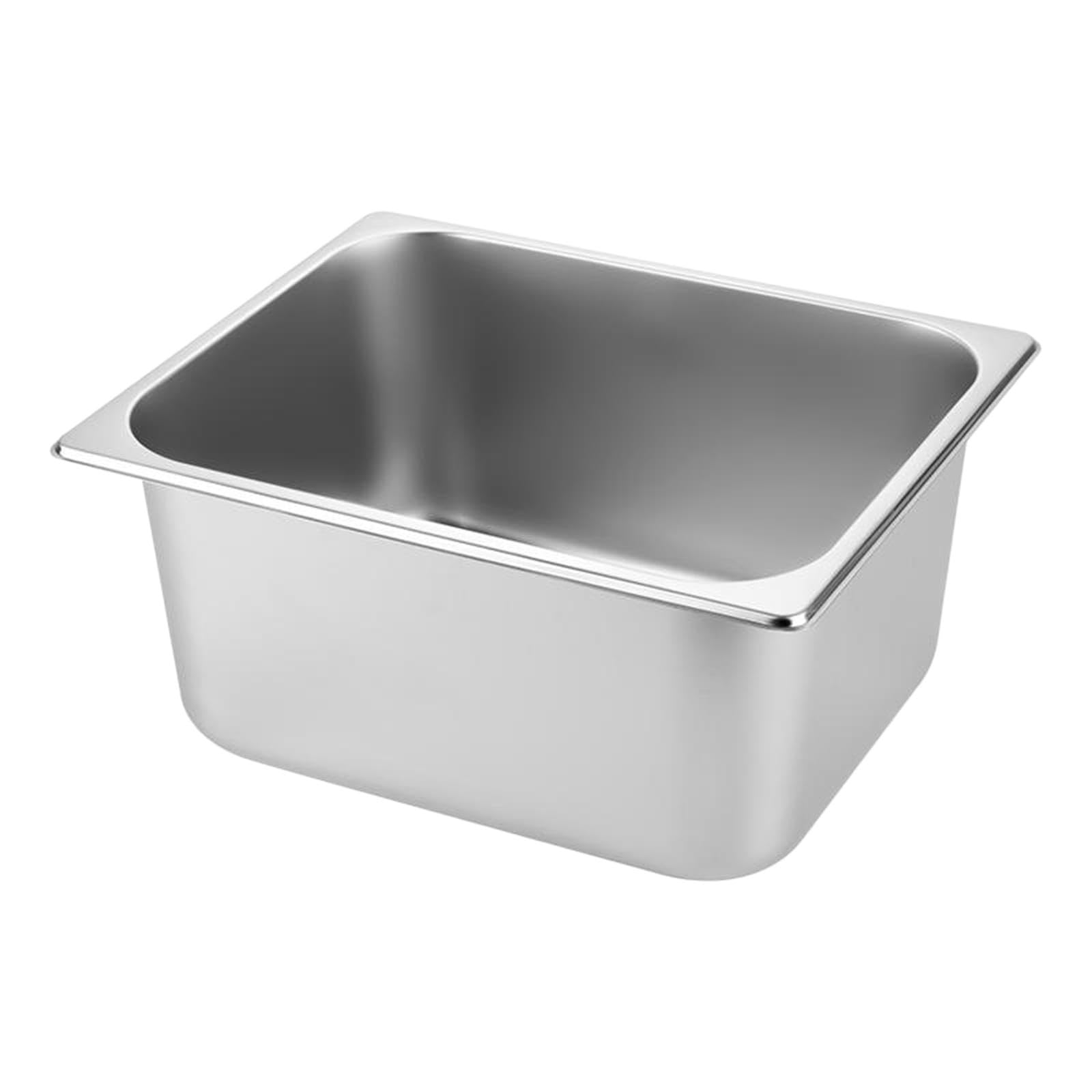 Amagogo Ice Cube Bin Beverage Cooler Metal Tub for Wine And Beer Storage, 32.5x26.5x15cm