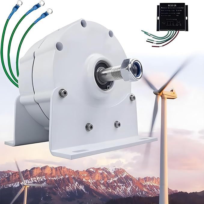 Alternador CA trifásico 2000W para turbinas hidráulicas y generación eólica
