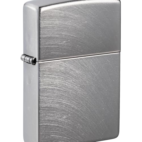 Encendedor Zippo Linen Weave Plateado miniatura 4