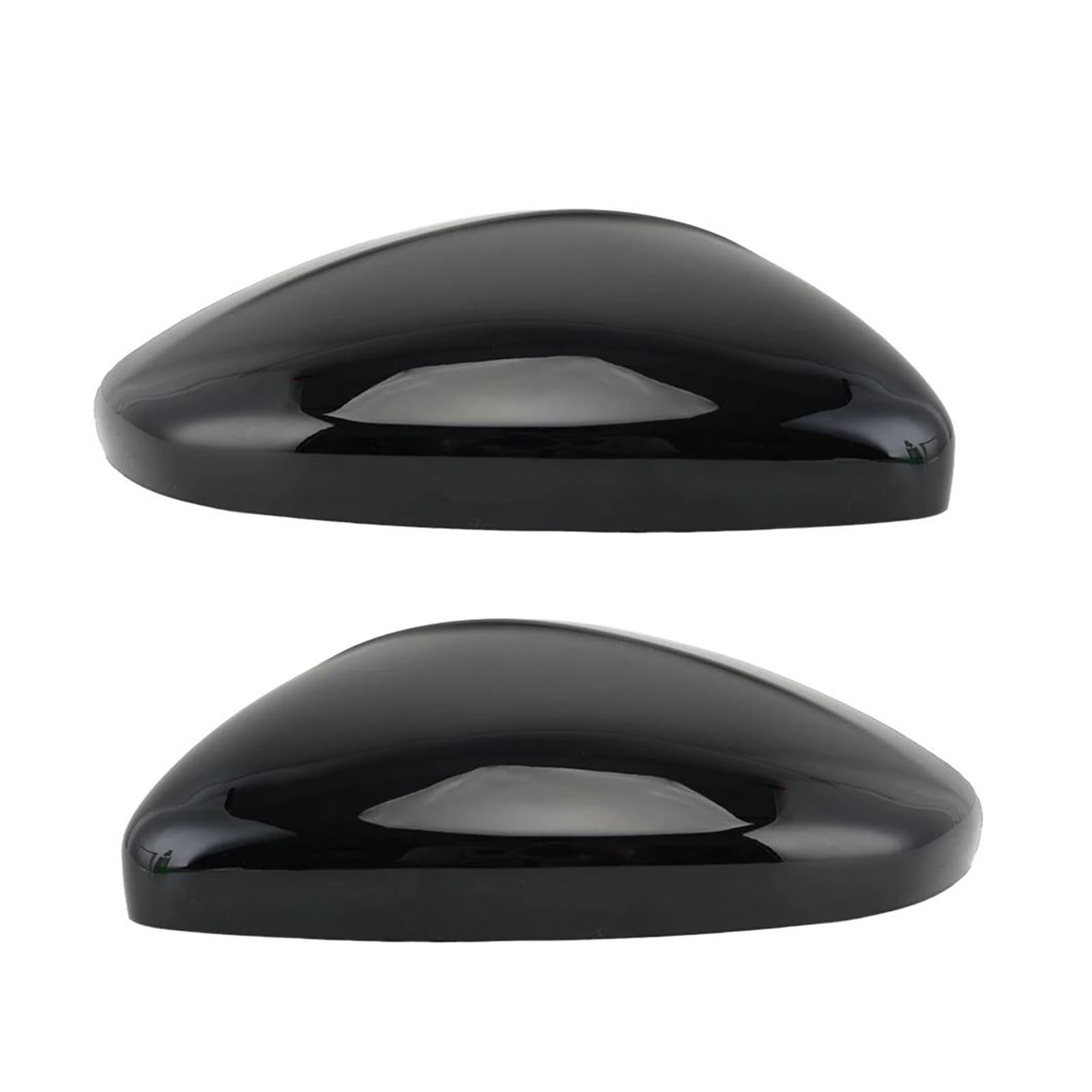 Alloggiamento dello Specchio Accessori Auto Copri Specchietti Retrovisori Laterali Tappi Nero Lucido per Citroen C3 2016 2017 2018 2019 2020 2021 2022 2023 Calotte specchietti(Left And Right)