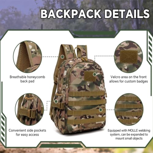 Disfraz militar para niños 6-7 años camuflaje miniatura 3