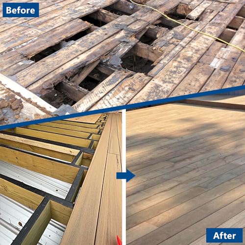 Butizone-Joist-Tape-for-Decking-2-x-50-Butyl-Joist-Tape-Black-Waterproof-Anti-Corrosion-Self-Adhesive-Deck-Joist-Flashing-Tape-for-Deck-Joists-Beams-Protection-4-Rolls