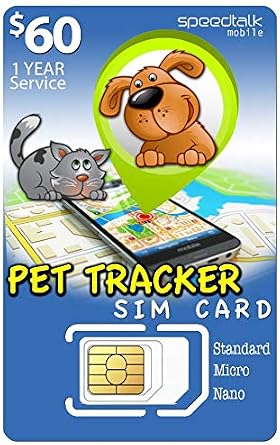 speedtalk mobile 1 year pet gps tracker sim card 3 in 1 simcard standard micro nano gsm 4g 5g lte for dog cat tracking and activity devices