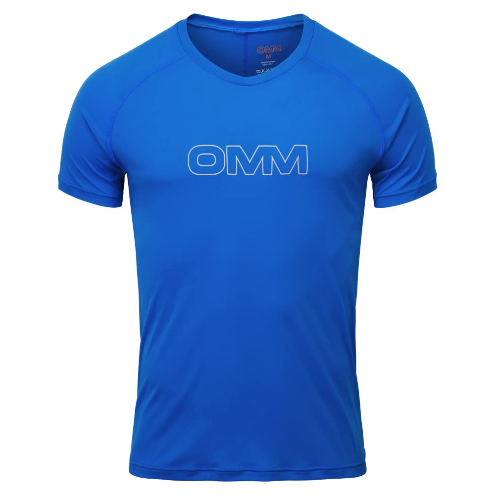 Omm Original Mountain Marathon Men's Blue Omm Nitro Tee S/S Xl