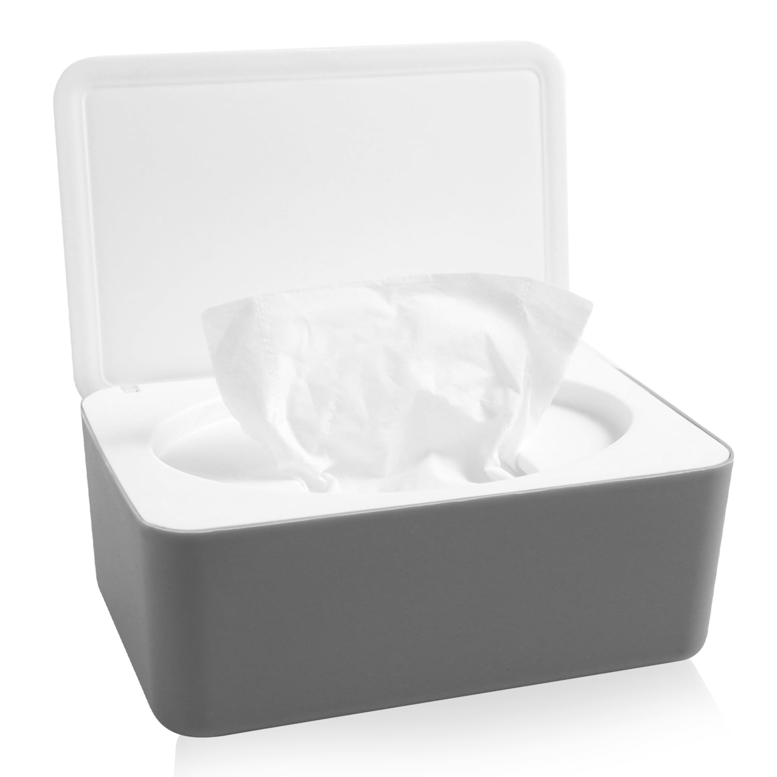 Feuchttücher Box, Baby Feuchttuchbox, Kindertuchbox, Toilettenpapierbox, Taschentuchaufbewahrungsbox, Taschentuchhalter, Autokunststoff-Feuchttuchspender, Serviettenbox