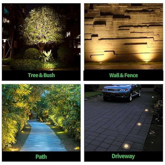 LED Well Light In Ground Landscape Lights Aluminum 6W