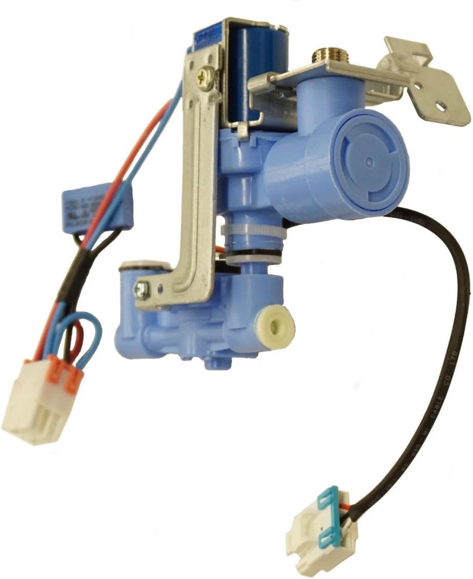 AJU72992601 Refrigerator Water Valve, Compatible for LG Refrigerator, Water Inlet Valve Replacement parts numbers AP4671476, 5221JA2011J, EBD60664501, 2024520, 5220JB2009A, 5221JA2011P