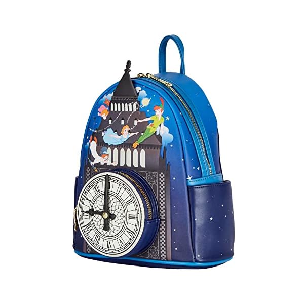 Loungefly Disney Peter Pan Glow Clock Mini-Rucksack
