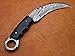 KE-0428-HK handmade beautiful damascus karambit handle made buffalo horn
