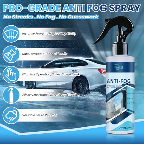 POLIXEL Glass Anti Fog Spray 150ml
