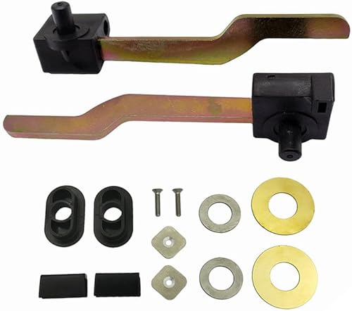 Vista 2 de Kit de reparación de palanca de bloqueo superior convertible para BMW E46 325Ci 330Ci M3 2000-2006 54347031361, 54347031362, AP365421