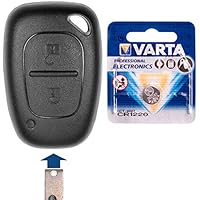 2-Tasten Fernbedienungsschlüssel Für Renault Master - 433MHz Mit PCF7946 Chip