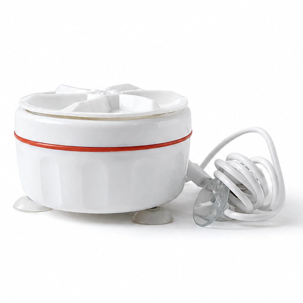 Portable Mini Electric Washing Machine | Compact USB Powered Laundry Washer with Drain Outlet | Small Clothes Washing Machine for Socks, Undergarments, Baby Clothes & Travel Use-image-26