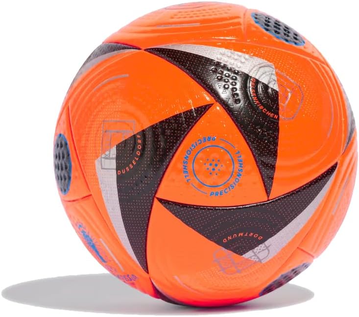 adidas Euro24 Fussballliebe Soccer Ball - UEFA European Championship, Multiple Colors, Adult Size, 1 Ball