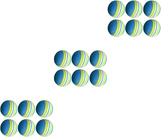 Toddmomy 60 Pcs foam sponge kids golf foam golf balls indoor golf balls Soft Training Ball Soft Sponge Golf Ball indoor training golfball practice ball elasticity sports ball child