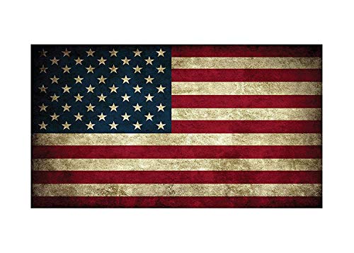 Rustic American Flag Decal Vinyl Graphic Bumper Sticker perfect for ...