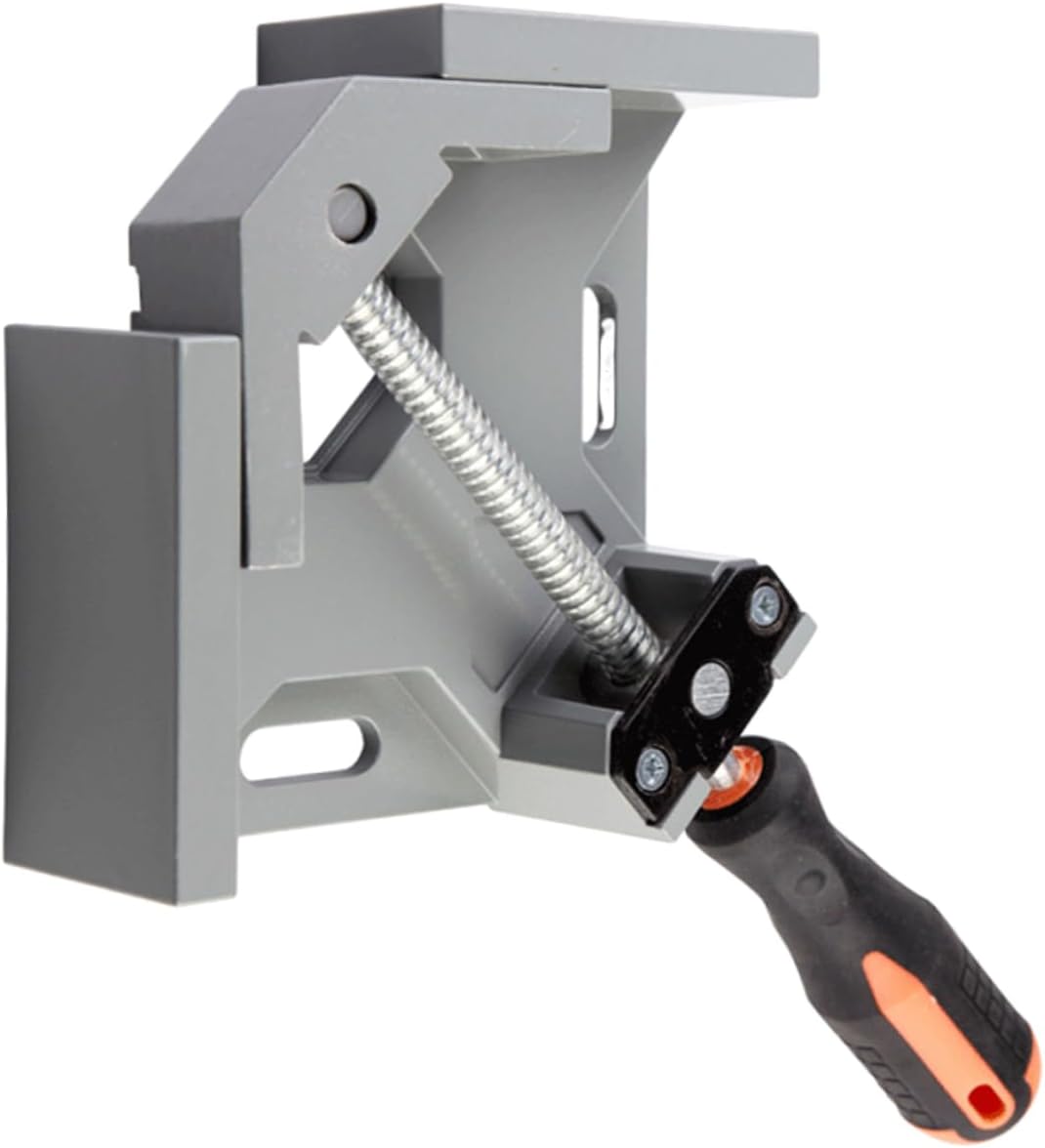 90 Degree Woodworking Right Angle Clamp for Corners Parallel Clamps Grey