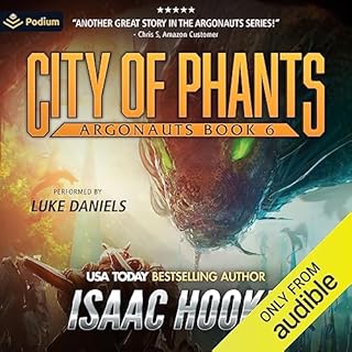City of Phants Audiolibro Por Isaac Hooke arte de portada