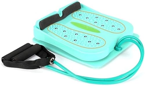 MGIZLJJ Stepper - Mini equipo de ejercicio con pedal de acción de torcedura de resorte, fácil de llevar para ciclismo, fitness en interiores