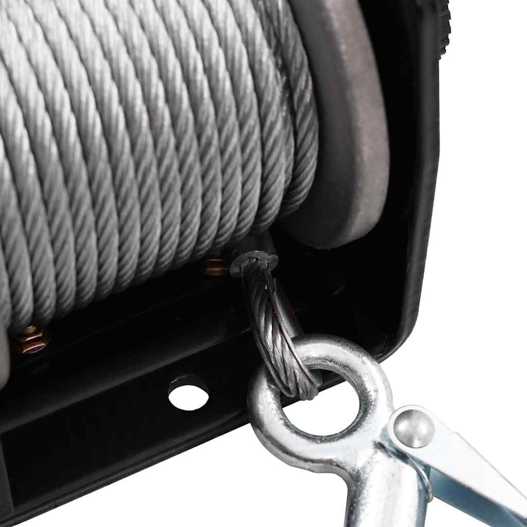 vidaXL Cabrestante Control Remoto Cable Torno Eléctrico 907Kg Mando Distancia