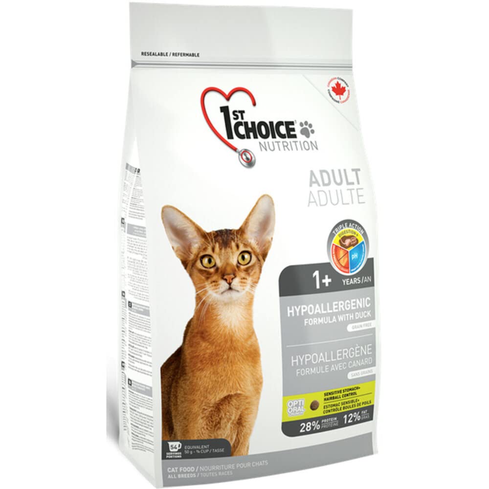 1st Choice Hypoallergenic Grain free Formula with duck (Adult) 2.72 Kg