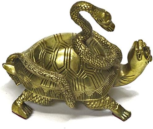 Amazon 玄武 置物 銅製 四神獣 亀 蛇 四神相応 青龍 朱雀 白虎 霊獣 風水 開運 グッズ アイテム インテリア 置物 オブジェ オンライン通販