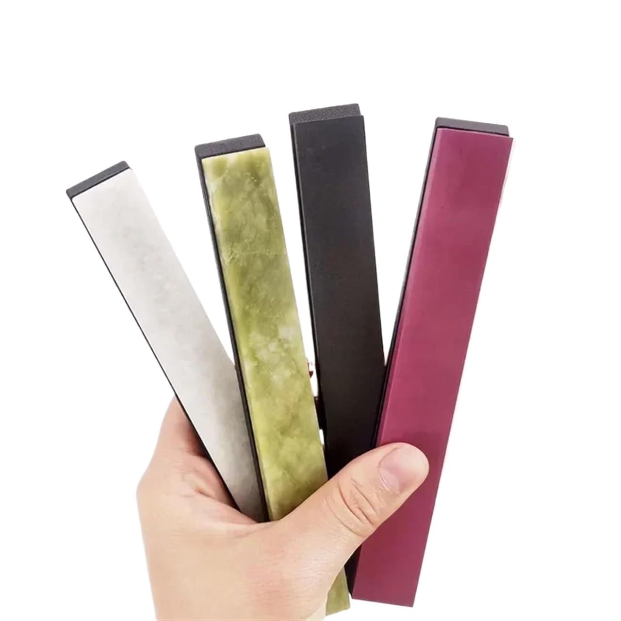 Profesjonalny kamień do ostrzenia noży, Ostrzałka do noży Agate Whetstone 3000-10000(Grit 6000)