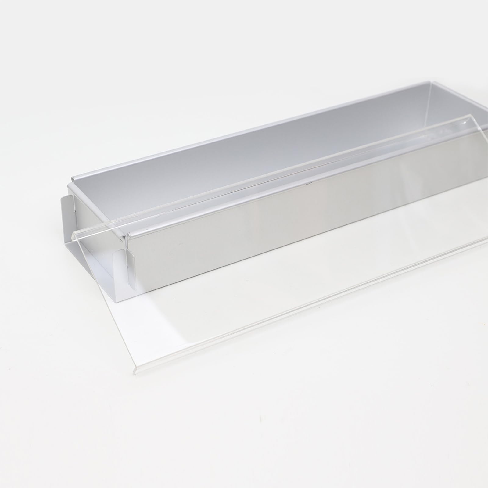 Tiramisu Moule à gâteau rectangulaire en alliage d'aluminium de qualité alimentaire avec base amovible