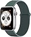 Produktbild Tervoka Kompatibel mit Apple Watch Armband 44mm 42mm, Nylon Sport Armband Ersatzband für iWatch Armband Series 6/5/4/3/2/1, Pinegreen