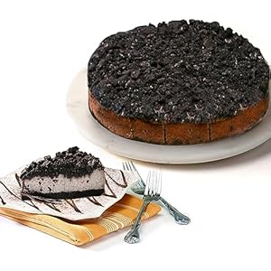 David’s Cookies Cookies and Cream Cheesecake 10″ – Pre-sliced 14 pcs. Extra Creamy Cheesecake, Fresh Bakery Dessert Great Gift Idea for Women, Men and Kids Cheesecake For Delivery