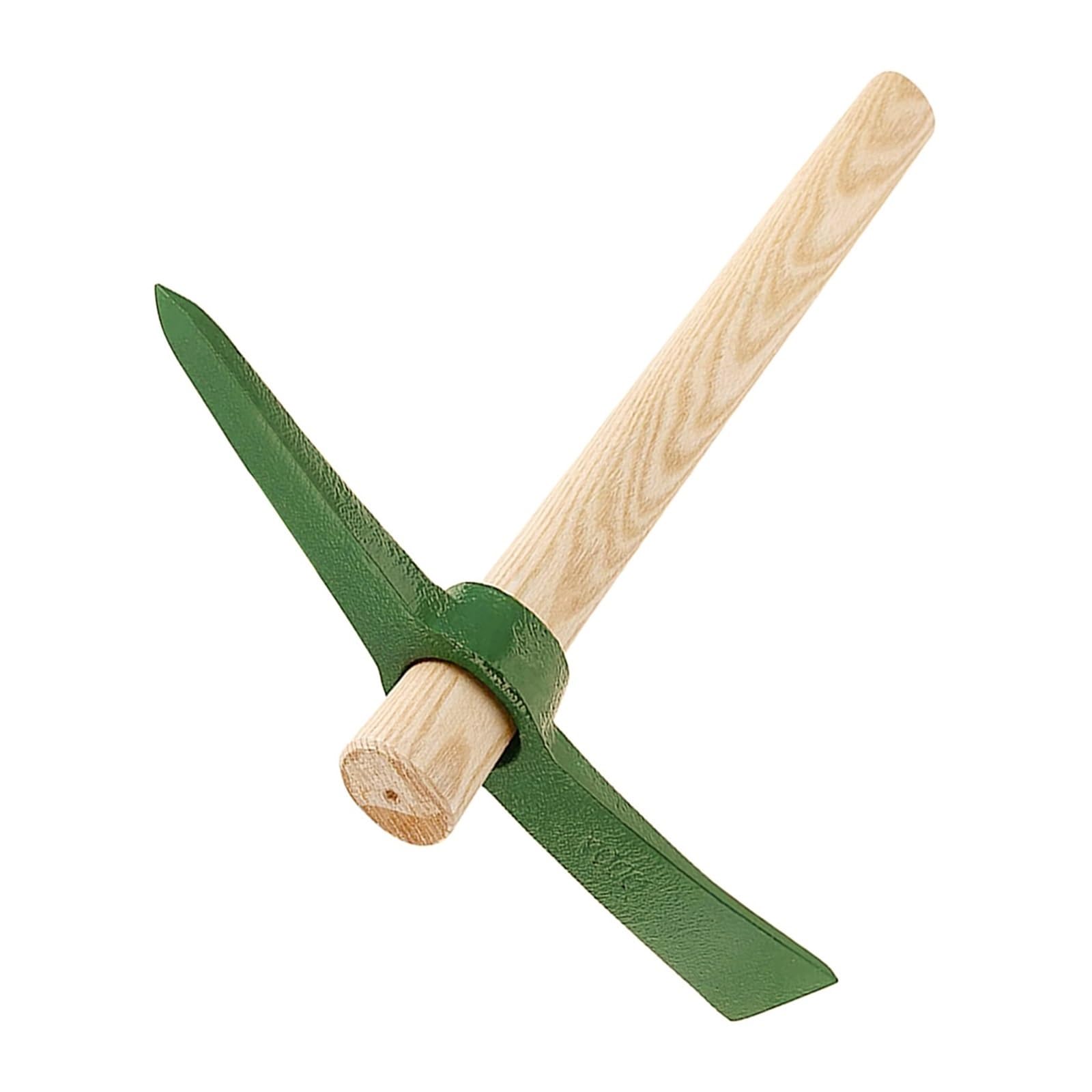 Garden Pick Household Hoe Handheld Vegetable Farming Gardening Digging Tool Steel Gadget Sturdy Pickaxe