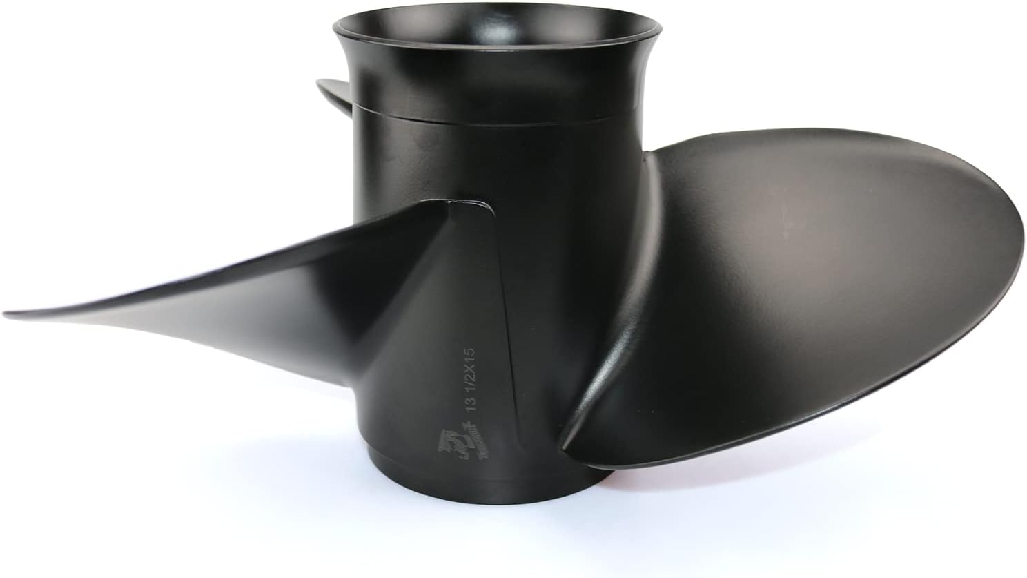 CAPTAIN Boat Propeller fit Johnson Evinrude 40-140 HP Engines, 13 Spline Tooth Outboard Prop, RH, Aluminum, OEM Propellers for 50 60 E-TEC 65 70 75 85 88 90 100 110 112 115 120 125 135 HP