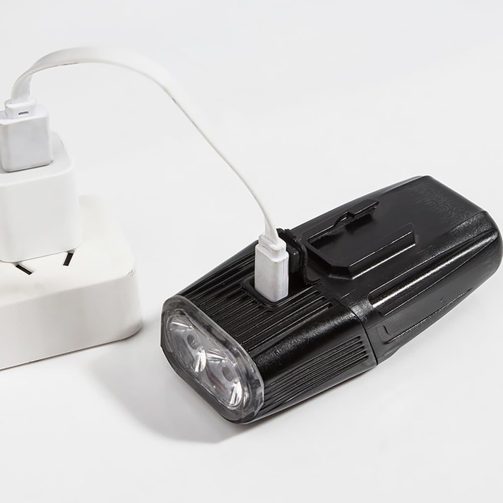 Fari USB Luci per Biciclette Ciclismo Mountain Bike Fari 5200 Ma LED Torcia Elettrica