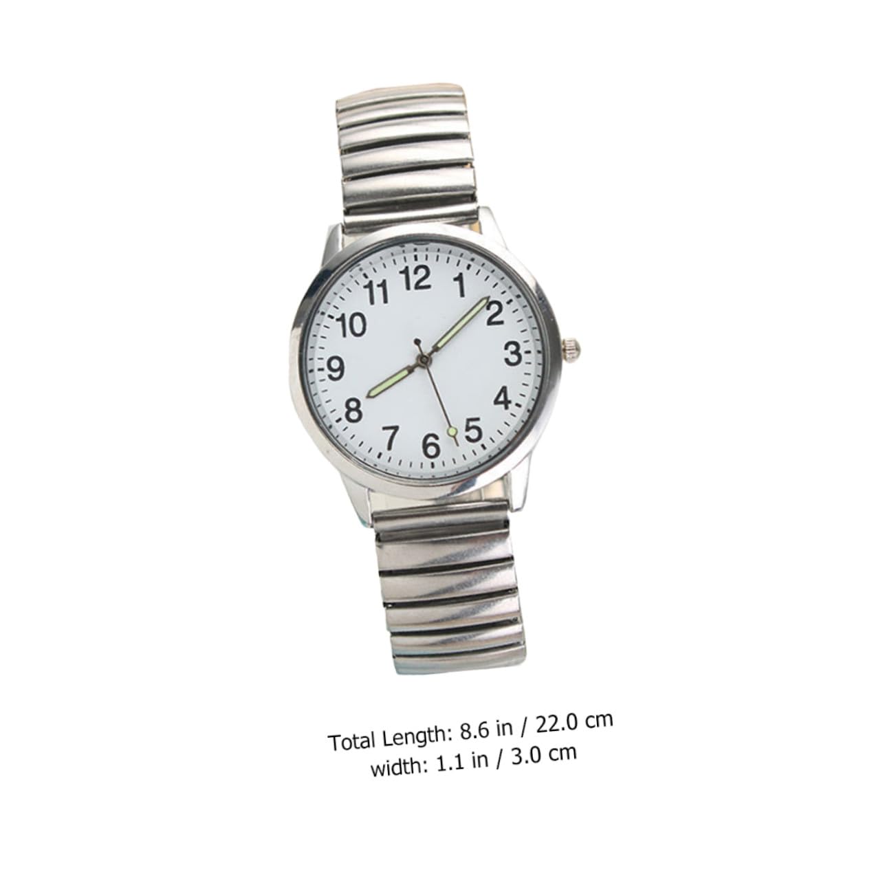 Hemobllo 2pezzi Orologio Da Polso Al Quarzo Classico Orologio Alla Moda Regalo Per Familiari e Amici
