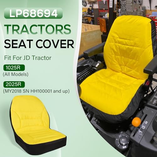 image for Bonbo LP68694 Upgrade Compact Utility Tractors Seat Cover Fits for Joh