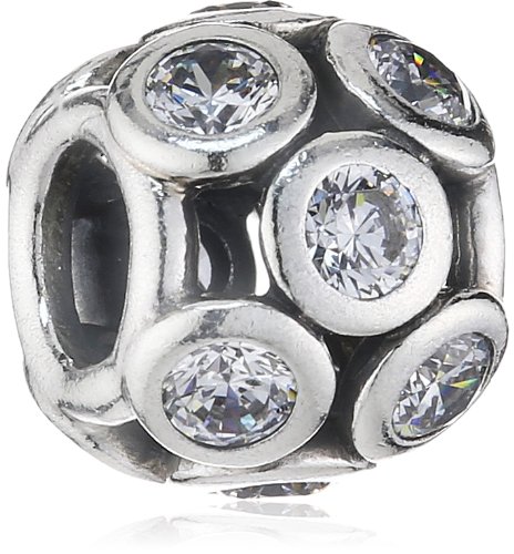 Preisvergleich Produktbild Pandora Damen-Charm 925 Sterling Silber Zirkonia weiß 791153CZ