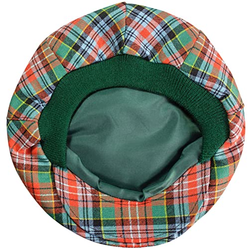 Casquette plate tartan Caledonia pour vos balades et sorties de saison - 5