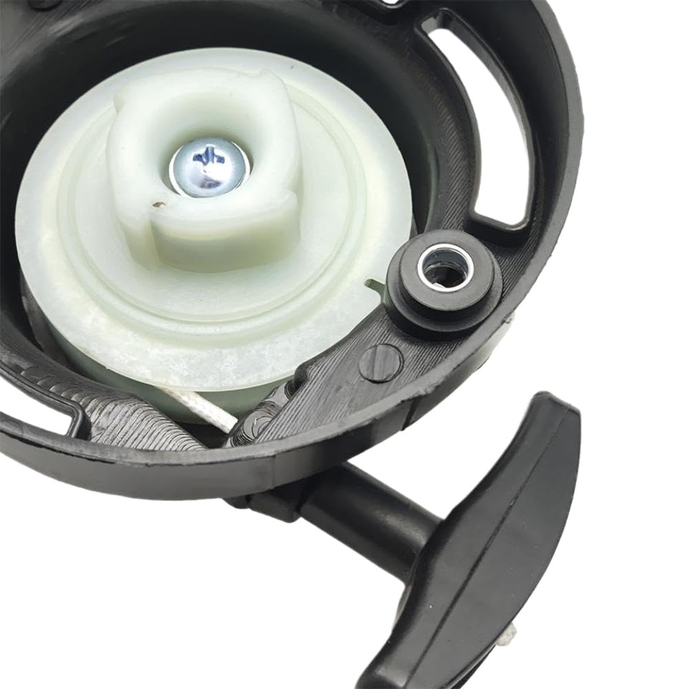 Kit de Resorte para Perro con trinquete de polea Dentada de Arranque fácil Compatible con Piezas de Repuesto para cortacésped con Motor GX35 de 4 círculos