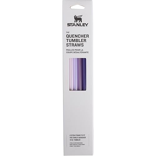 Stanley Quencher Tumbler Straws | Reusable Replacement Straws for Tumbler with Handle | Stainless Steel Drinking Cup Accessory | BPA-Free