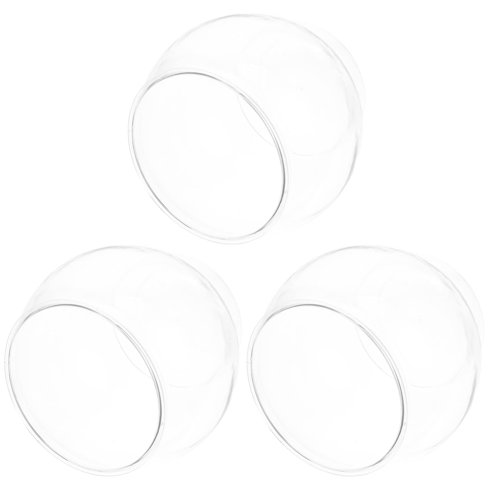 Alipis 3 Piezas Pecera Florero De Cristal Tanque De Peces De Colores Globo De Escritorio Soporte De Vidrio Adorno De Mesa Soporte De Acuario Estante De Vidrio Oficina Mini La Mascota