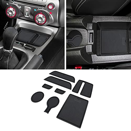 Set de 8 insertos para portavasos y consola interior para Chevy Camaro 2010-2015 miniatura 1