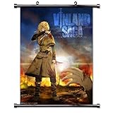 ROUNDMEUP Vinland Saga Anime Fabric Wall Scroll Poster (16x22) Inches [A] Vinland Saga-22